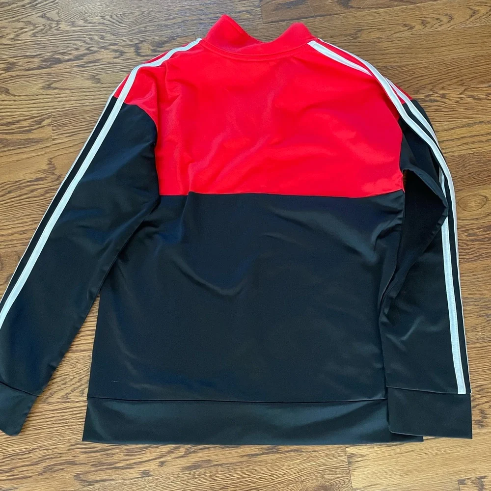 Boys Long Sleeve Zip Up Sweatshirt Lot Of 3 Hurley/Adidas Track Jacket Boys XL/L - Picture 6 of 10